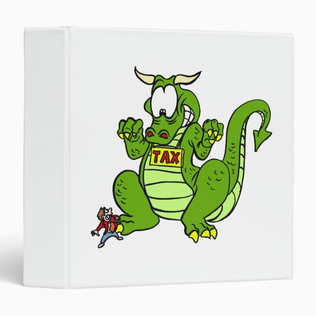 Tax the Dragon Binder (Front/Spine)