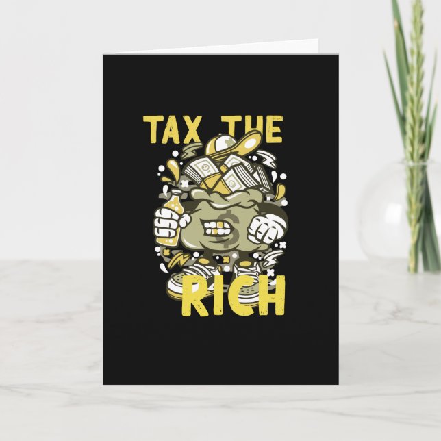 Tax The Rich Card (Front)