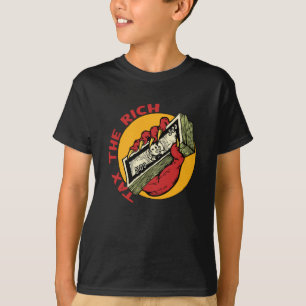Tax The Rich Hand T-Shirt
