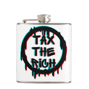 Tax The Rich Original Flask