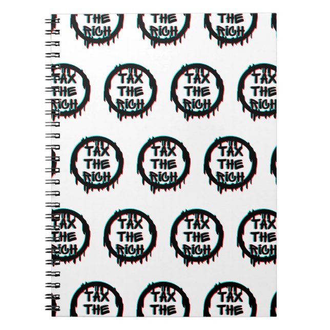 Tax The Rich Original Notebook (Front)