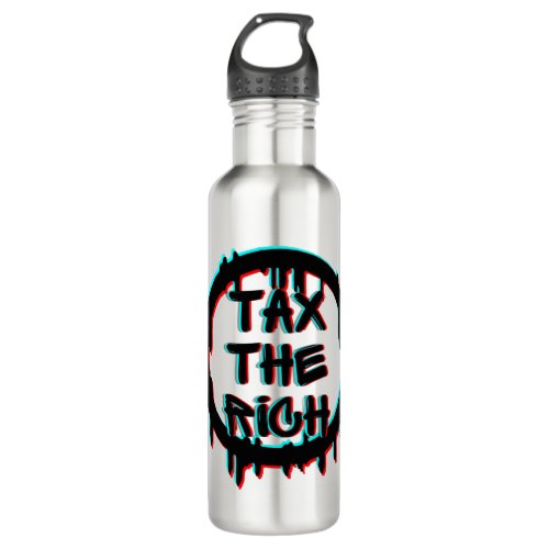 Tax The Rich Original Stainless Steel Water Bottle