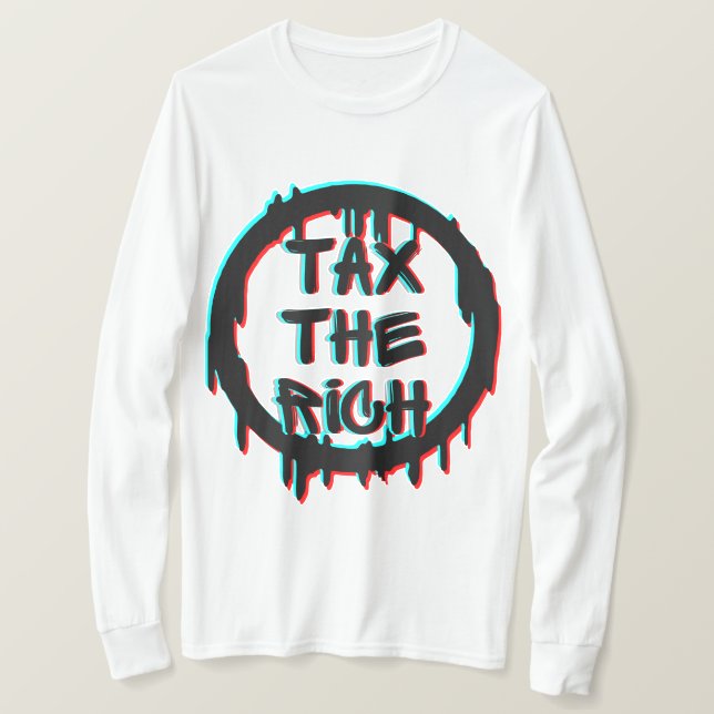 Tax The Rich Original T-Shirt (Design Front)