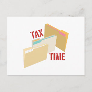 Tax Time Postcard