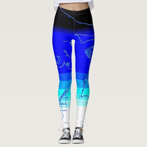 TAXAT All Fisheye Parrots Legging