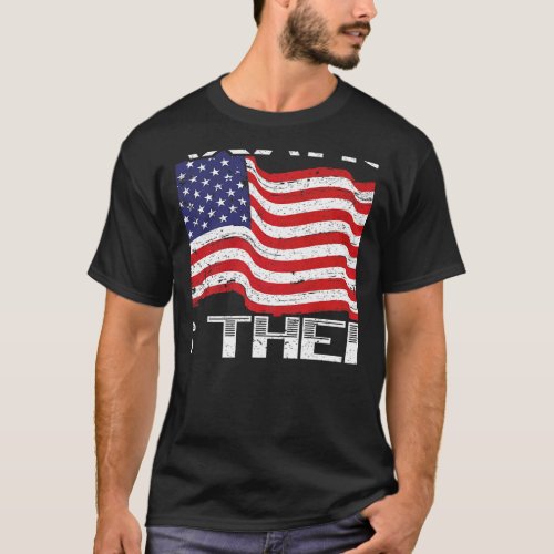 Taxation Is Theft American USA Flag Libertarian An T_Shirt