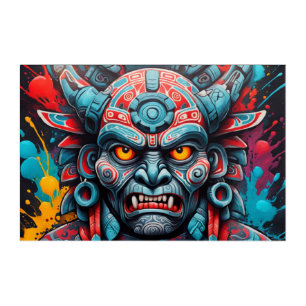 Ta'xet (Haida god of violent death) Acrylic Print