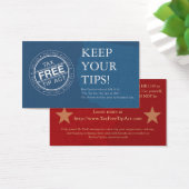 TaxFreeTipAct.com Cards (Desk)