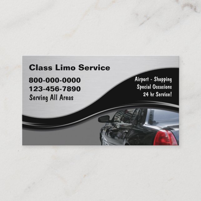 Taxi Business Cards (Front)