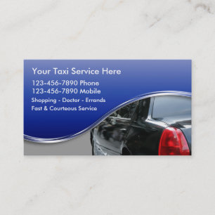Taxi Business Cards