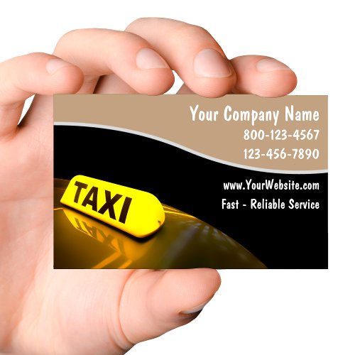 Taxi Business Cards