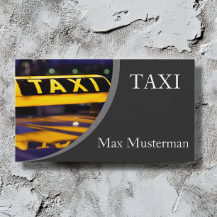 TAXI Business Cards