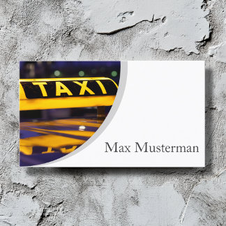 TAXI Business Cards