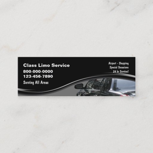 Customizable Taxi Business Cards