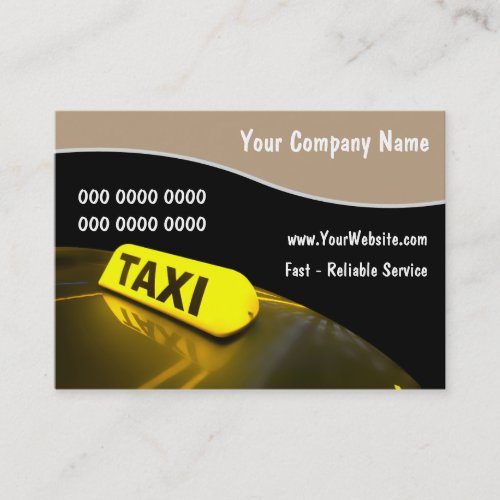 Taxi Business Cards