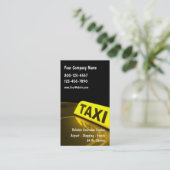 Taxi Business Cards (Standing Front)