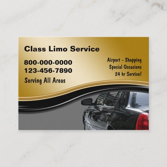 Taxi Business Cards (Front)