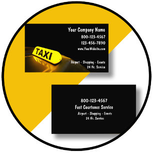 Taxi Business Cards New