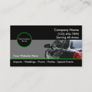 Taxi Cab Business Cards