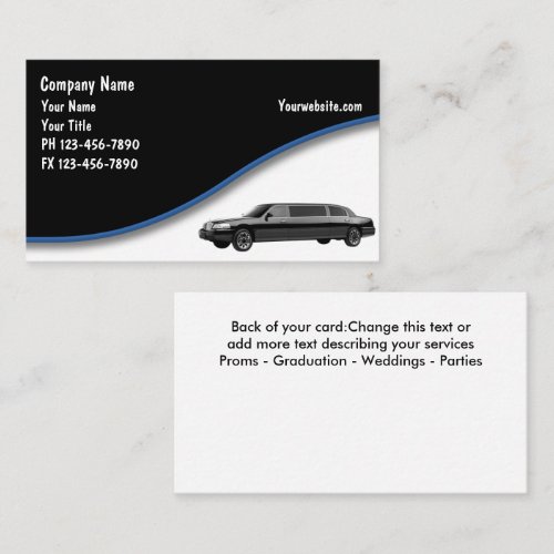 Taxi Cab Business Cards