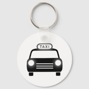 Taxi Cab Keychain