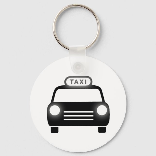 Taxi Cab Keychain (Front)