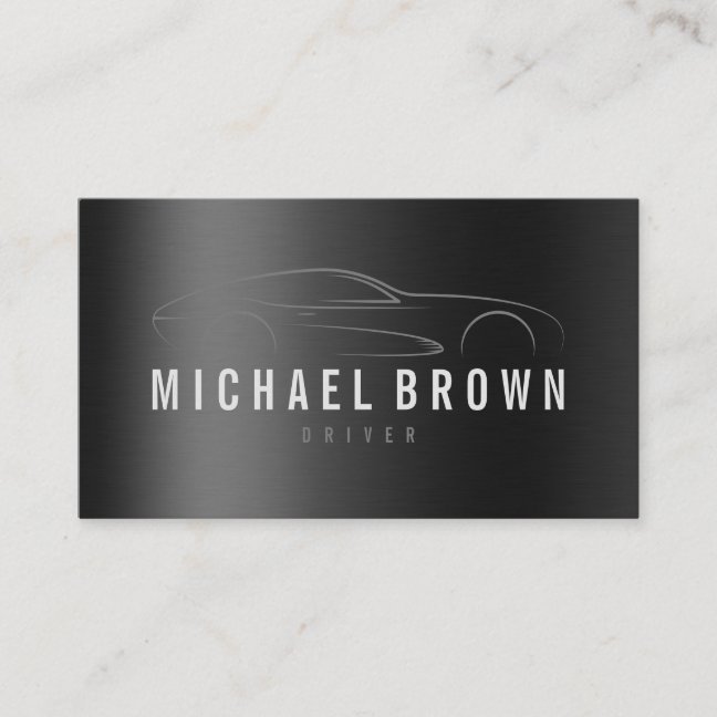 Taxi Cab Lux Car Driver Mobile Online Rent Business Card