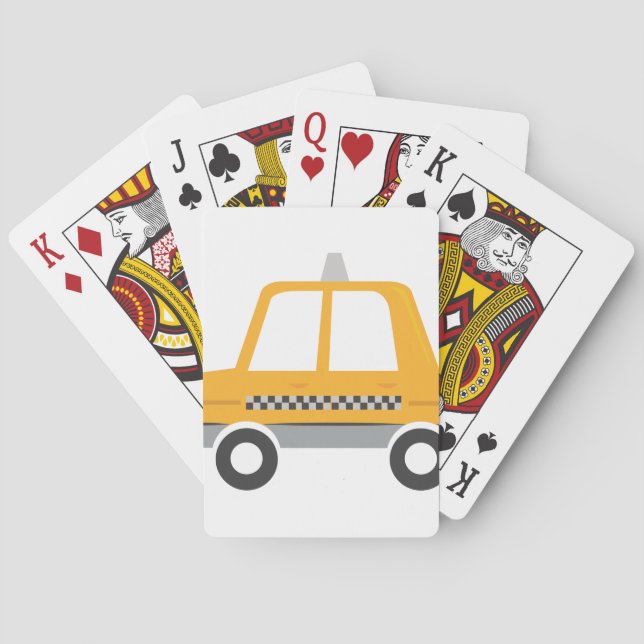 Taxi Cab Poker Cards (Back)