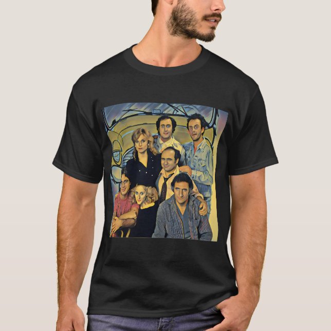 Taxi Cast T-Shirt (Front)