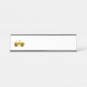 Taxi Desk Name Plate