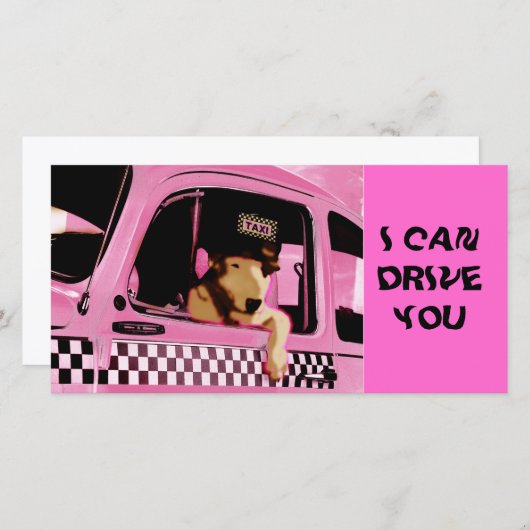 TAXI "dog" (Front/Back)