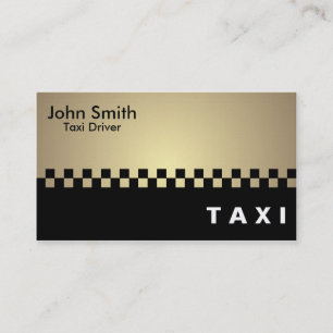 Taxi Driver - Business Cards