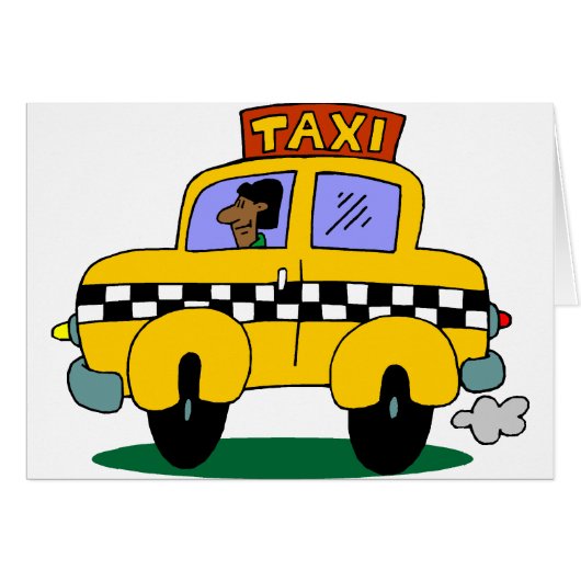 Taxi Driver Cards (Front Horizontal)