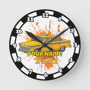 Taxi Driver Round Clock