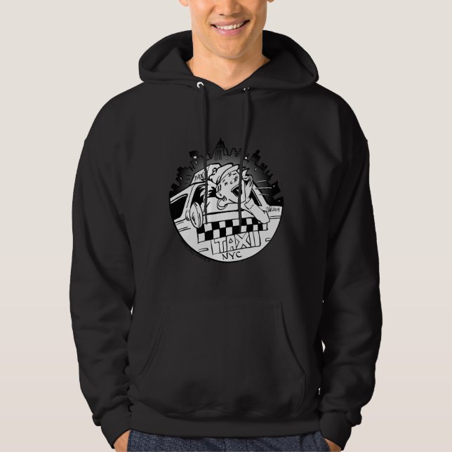 Taxi Girl Hoodie (Front)