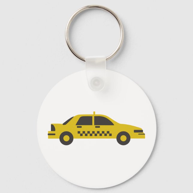 Taxi Keychain (Front)
