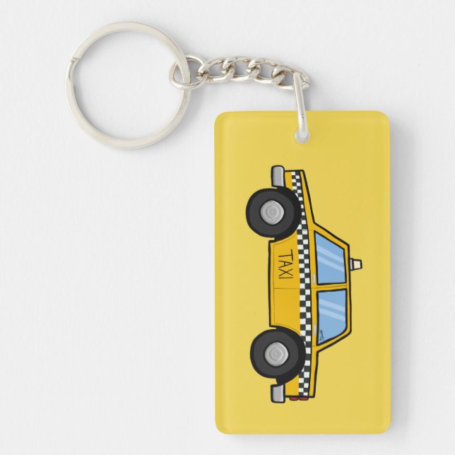Taxi Keychain (Front)