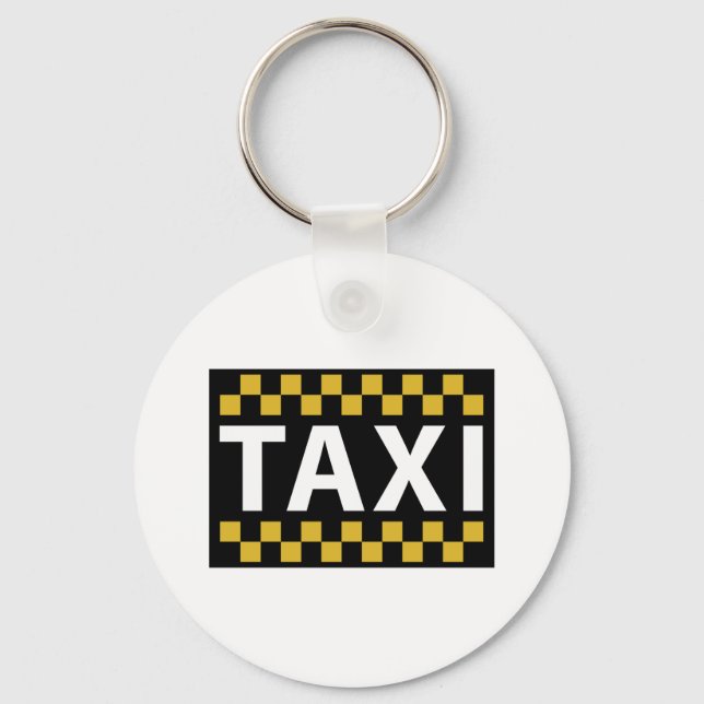 Taxi Keychain (Front)