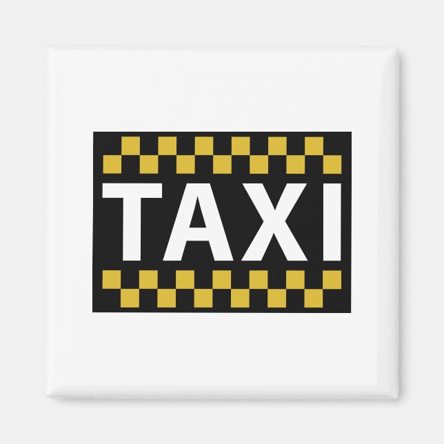 Taxi Magnet (Front)