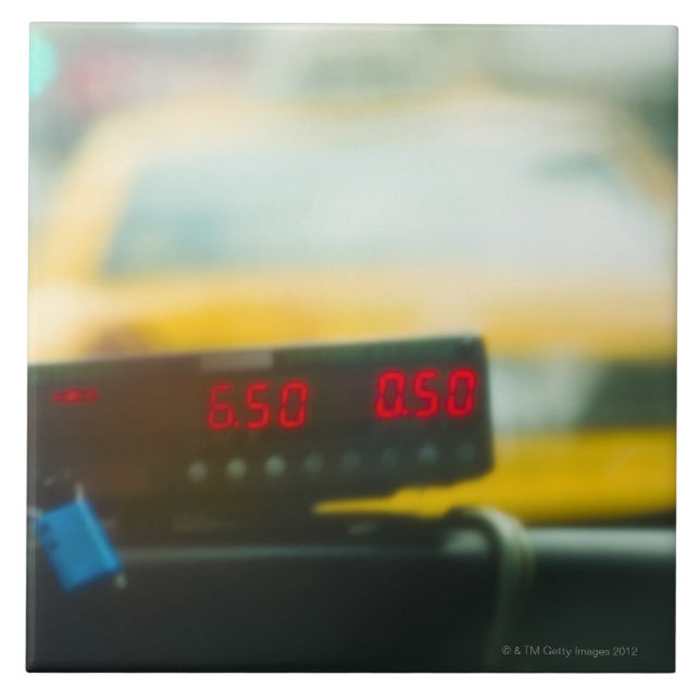 Taxi Meter Tile (Front)
