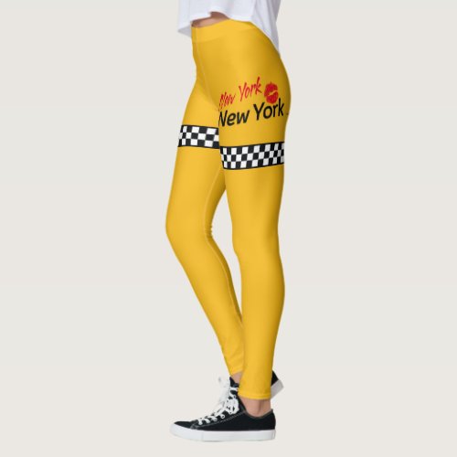 Taxi New York  Red Kiss Leggings