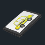 Taxi NYC Yellow New York City Checkered Cab Car Trifold Wallet<br><div class="desc">Design features an original watercolor illustration of a classic yellow New York City checkered taxi cab. Great for anyone who lives in or loves NYC!

Don't see what you're looking for? Need help with customization? Click "contact this designer" to have something created just for you!</div>