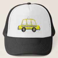 Taxi NYC Yellow New York City Checkered Cab Car