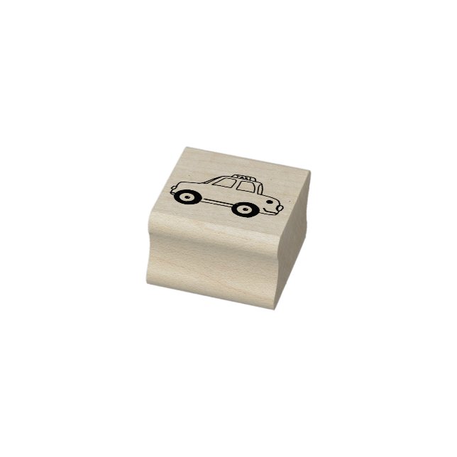 Taxi Rubber Stamp (Stamp)