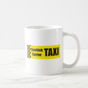 Taxi Scottish Terrier Coffee Mug