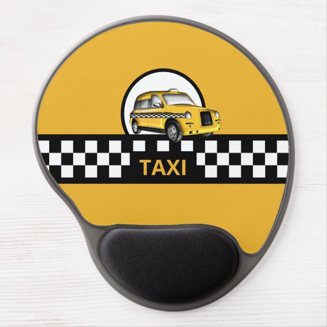Taxi Service Gel Mouse Pad (Front)