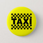Taxi  Taxi Cab Hire Job Button at Zazzle