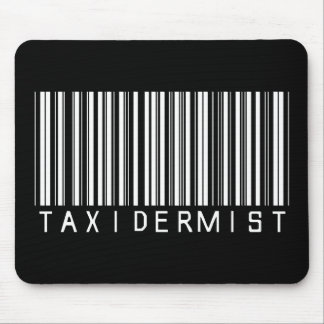 Taxidermist Bar Code Mouse Pad