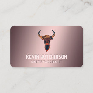 Taxidermist Business Card