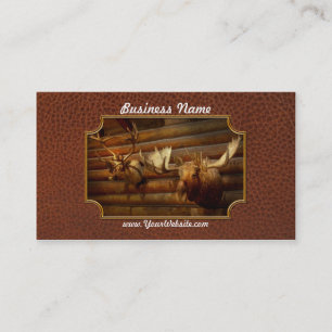 Taxidermy - The hunting lodge  Business Card